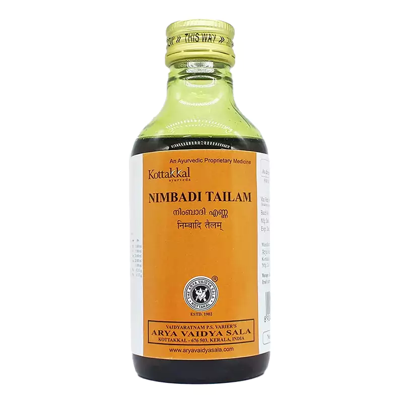 Kottakkal Arya Vaidyasala Nimbadi Tailam, 200 ml-1.webp